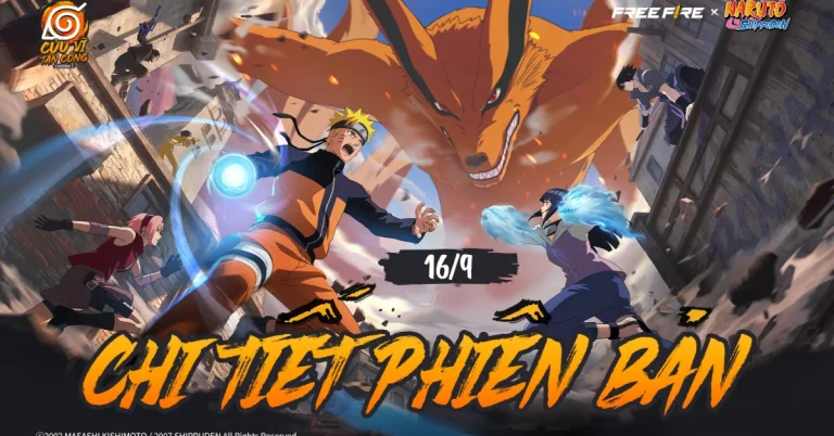 Free Fire OB55: Naruto trở lại, 4 súng mới M7, Skorp, RPK, Hawk